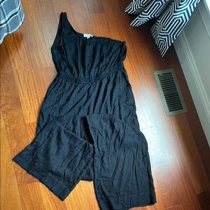 Aeropostale Black Wide Leg Jumpsuit